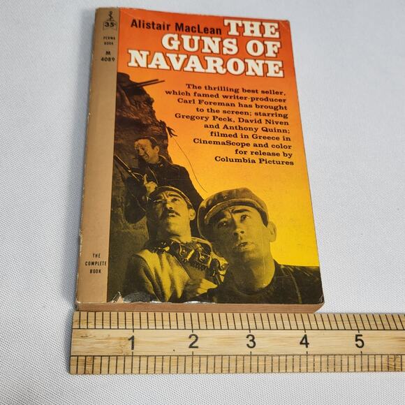 The Guns of Navarone Alistair MacLean WWII Action Adventure War Novel 1961 PB - Picture 12 of 12